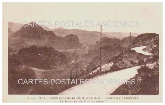 Cartes postales anciennes > CARTES POSTALES > carte postale ancienne > cartes-postales-ancienne.com Auvergne rhone alpes Puy de dome Saint Sauves D Auvergne