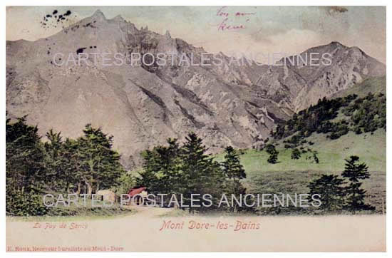 Cartes postales anciennes > CARTES POSTALES > carte postale ancienne > cartes-postales-ancienne.com Auvergne rhone alpes Puy de dome Le Mont Dore