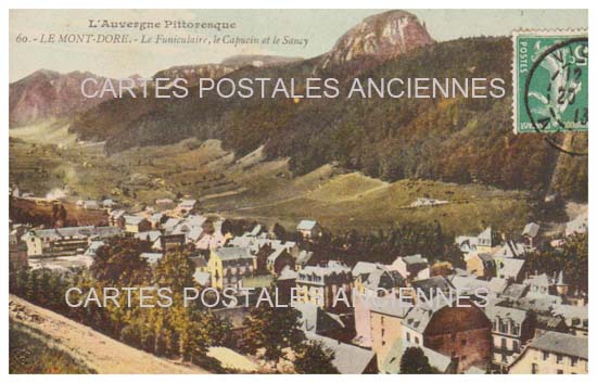 Cartes postales anciennes > CARTES POSTALES > carte postale ancienne > cartes-postales-ancienne.com Auvergne rhone alpes Puy de dome Le Mont Dore