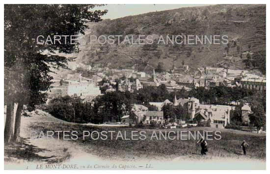 Cartes postales anciennes > CARTES POSTALES > carte postale ancienne > cartes-postales-ancienne.com Auvergne rhone alpes Puy de dome Le Mont Dore
