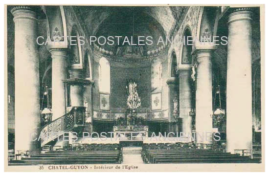 Cartes postales anciennes > CARTES POSTALES > carte postale ancienne > cartes-postales-ancienne.com Auvergne rhone alpes Puy de dome Chatel-Guyon