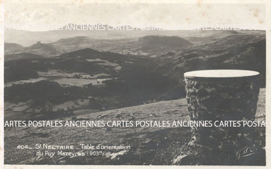 Cartes postales anciennes > CARTES POSTALES > carte postale ancienne > cartes-postales-ancienne.com Auvergne rhone alpes Puy de dome Saint Nectaire