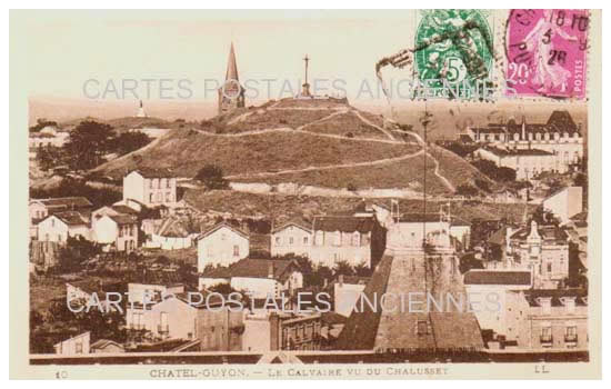 Cartes postales anciennes > CARTES POSTALES > carte postale ancienne > cartes-postales-ancienne.com Auvergne rhone alpes Puy de dome Chatel-Guyon