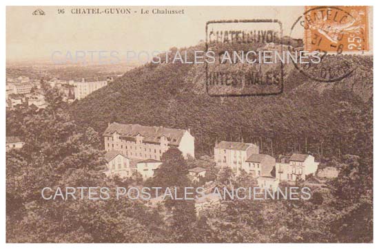 Cartes postales anciennes > CARTES POSTALES > carte postale ancienne > cartes-postales-ancienne.com Auvergne rhone alpes Puy de dome Chatel-Guyon