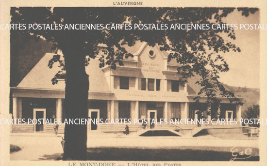 Cartes postales anciennes > CARTES POSTALES > carte postale ancienne > cartes-postales-ancienne.com Auvergne rhone alpes Puy de dome Mont Dore
