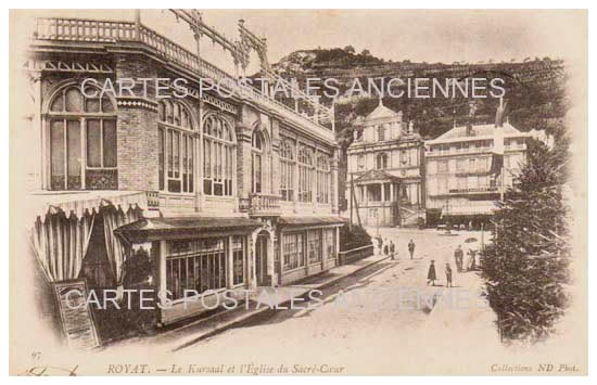Cartes postales anciennes > CARTES POSTALES > carte postale ancienne > cartes-postales-ancienne.com Auvergne rhone alpes Puy de dome Royat