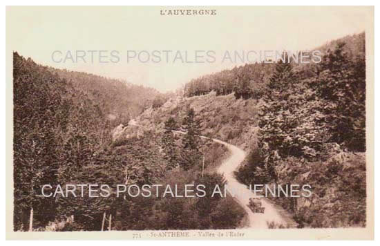 Cartes postales anciennes > CARTES POSTALES > carte postale ancienne > cartes-postales-ancienne.com Auvergne rhone alpes Puy de dome Saint Antheme