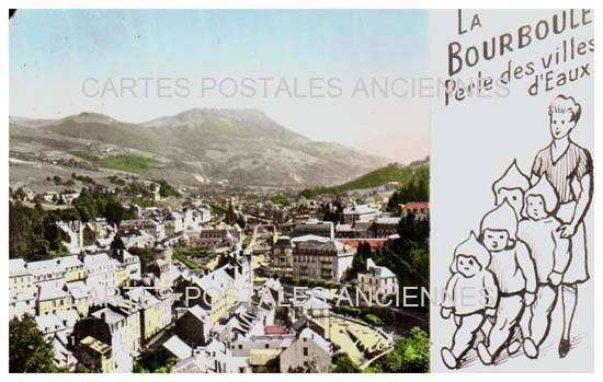 Cartes postales anciennes > CARTES POSTALES > carte postale ancienne > cartes-postales-ancienne.com Auvergne rhone alpes Puy de dome La Bourboule