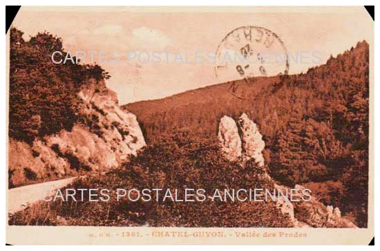 Cartes postales anciennes > CARTES POSTALES > carte postale ancienne > cartes-postales-ancienne.com Auvergne rhone alpes Puy de dome Chatel-Guyon