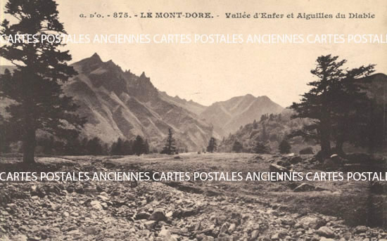 Cartes postales anciennes > CARTES POSTALES > carte postale ancienne > cartes-postales-ancienne.com Auvergne rhone alpes Puy de dome Mont Dore
