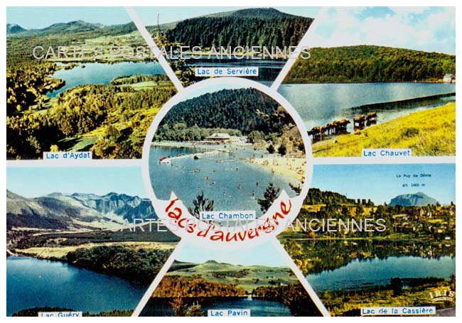 Cartes postales anciennes > CARTES POSTALES > carte postale ancienne > cartes-postales-ancienne.com Auvergne rhone alpes Puy de dome Aydat