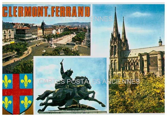 Cartes postales anciennes > CARTES POSTALES > carte postale ancienne > cartes-postales-ancienne.com Auvergne rhone alpes Puy de dome Clermont Ferrand