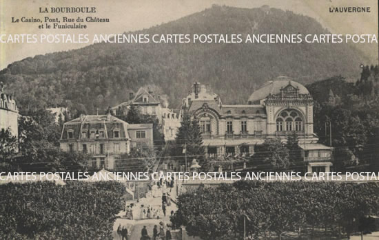 Cartes postales anciennes > CARTES POSTALES > carte postale ancienne > cartes-postales-ancienne.com Auvergne rhone alpes Puy de dome La Bourboule