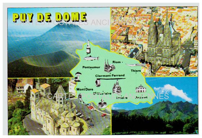 Cartes postales anciennes > CARTES POSTALES > carte postale ancienne > cartes-postales-ancienne.com Auvergne rhone alpes Puy de dome Clermont Ferrand