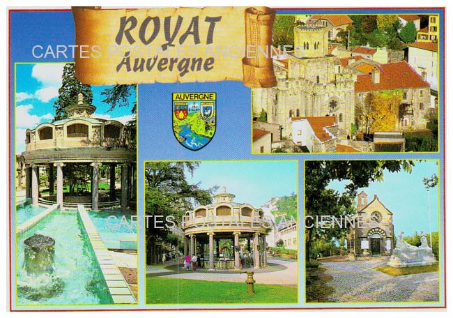 Cartes postales anciennes > CARTES POSTALES > carte postale ancienne > cartes-postales-ancienne.com Auvergne rhone alpes Puy de dome Royat