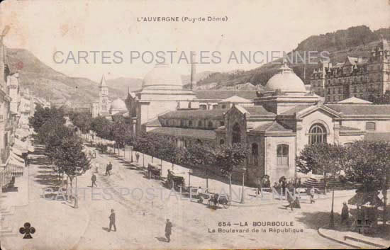 Cartes postales anciennes > CARTES POSTALES > carte postale ancienne > cartes-postales-ancienne.com Auvergne rhone alpes Puy de dome La Bourboule