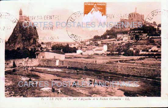 Cartes postales anciennes > CARTES POSTALES > carte postale ancienne > cartes-postales-ancienne.com Haute loire  Le Puy En Velay