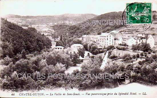 Cartes postales anciennes > CARTES POSTALES > carte postale ancienne > cartes-postales-ancienne.com Auvergne rhone alpes Puy de dome Chatel-Guyon