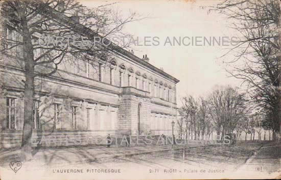 Cartes postales anciennes > CARTES POSTALES > carte postale ancienne > cartes-postales-ancienne.com Auvergne rhone alpes Puy de dome Riom