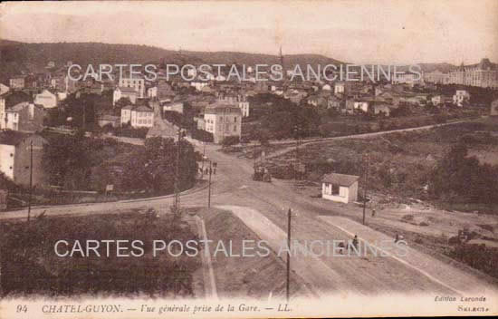 Cartes postales anciennes > CARTES POSTALES > carte postale ancienne > cartes-postales-ancienne.com Auvergne rhone alpes Puy de dome Chatel-Guyon