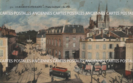 Cartes postales anciennes > CARTES POSTALES > carte postale ancienne > cartes-postales-ancienne.com Auvergne rhone alpes Puy de dome Clermont Ferrand
