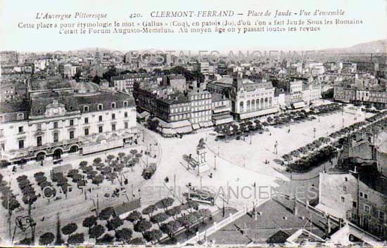 Cartes postales anciennes > CARTES POSTALES > carte postale ancienne > cartes-postales-ancienne.com Auvergne rhone alpes Puy de dome Clermont Ferrand