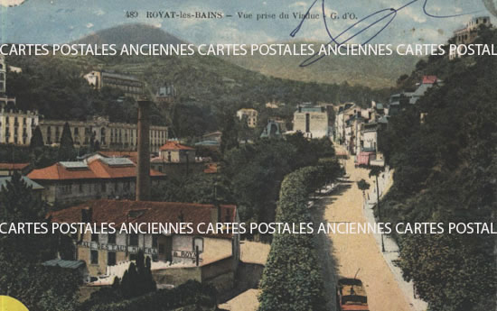 Cartes postales anciennes > CARTES POSTALES > carte postale ancienne > cartes-postales-ancienne.com Auvergne rhone alpes Puy de dome Royat