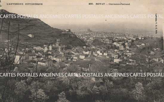 Cartes postales anciennes > CARTES POSTALES > carte postale ancienne > cartes-postales-ancienne.com Auvergne rhone alpes Puy de dome Royat