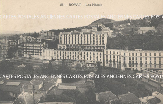 Cartes postales anciennes > CARTES POSTALES > carte postale ancienne > cartes-postales-ancienne.com Auvergne rhone alpes Puy de dome Royat