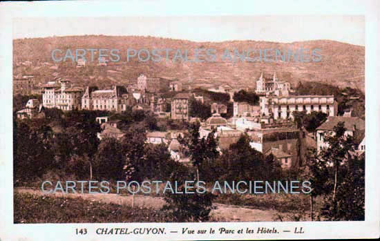 Cartes postales anciennes > CARTES POSTALES > carte postale ancienne > cartes-postales-ancienne.com Auvergne rhone alpes Puy de dome Chatel-Guyon