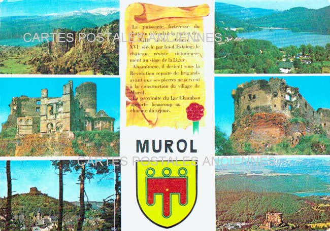 Cartes postales anciennes > CARTES POSTALES > carte postale ancienne > cartes-postales-ancienne.com Auvergne rhone alpes Puy de dome Murol