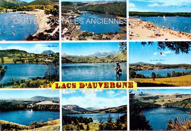 Cartes postales anciennes > CARTES POSTALES > carte postale ancienne > cartes-postales-ancienne.com Auvergne rhone alpes Puy de dome Chambon Sur Lac