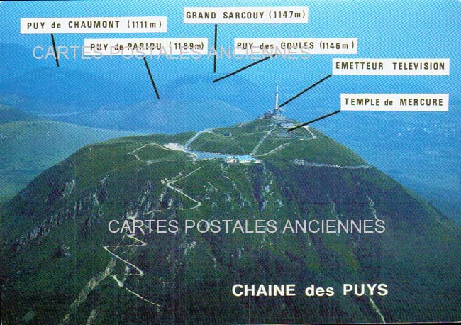 Cartes postales anciennes > CARTES POSTALES > carte postale ancienne > cartes-postales-ancienne.com Auvergne rhone alpes Puy de dome Chaumont Le Bourg