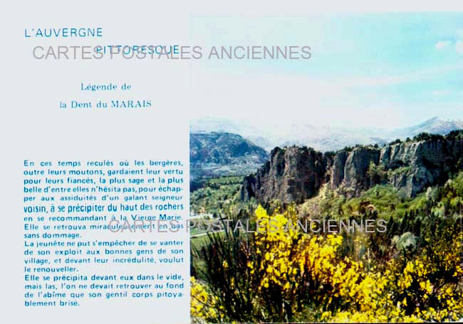 Cartes postales anciennes > CARTES POSTALES > carte postale ancienne > cartes-postales-ancienne.com Auvergne rhone alpes Puy de dome Chambon Sur Lac