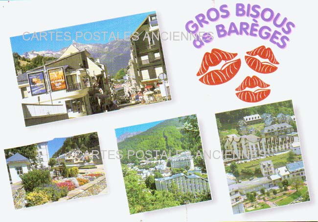 Cartes postales anciennes > CARTES POSTALES > carte postale ancienne > cartes-postales-ancienne.com Occitanie Hautes pyrenees Bareges