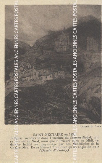 Cartes postales anciennes > CARTES POSTALES > carte postale ancienne > cartes-postales-ancienne.com Auvergne rhone alpes Puy de dome Saint Nectaire