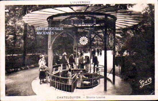 Cartes postales anciennes > CARTES POSTALES > carte postale ancienne > cartes-postales-ancienne.com Auvergne rhone alpes Puy de dome Chatel-Guyon