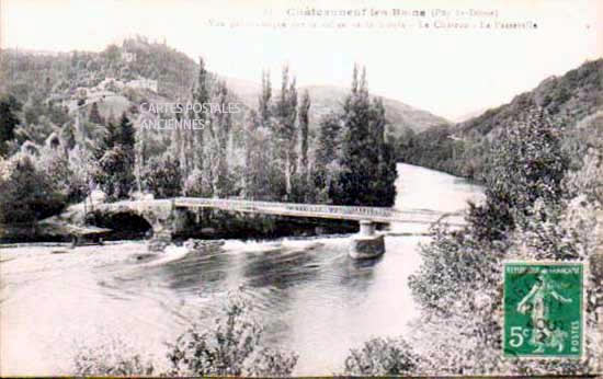 Cartes postales anciennes > CARTES POSTALES > carte postale ancienne > cartes-postales-ancienne.com Auvergne rhone alpes Puy de dome Chateauneuf Les Bains