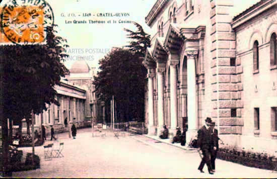 Cartes postales anciennes > CARTES POSTALES > carte postale ancienne > cartes-postales-ancienne.com Auvergne rhone alpes Puy de dome Chatel-Guyon