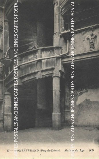 Cartes postales anciennes > CARTES POSTALES > carte postale ancienne > cartes-postales-ancienne.com Auvergne rhone alpes Puy de dome Clermont Ferrand