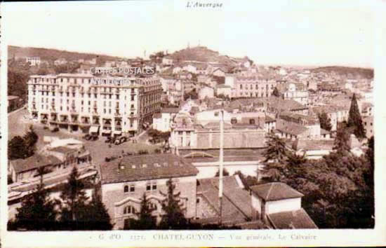 Cartes postales anciennes > CARTES POSTALES > carte postale ancienne > cartes-postales-ancienne.com Auvergne rhone alpes Puy de dome Chatel-Guyon