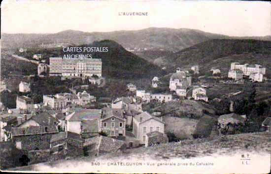 Cartes postales anciennes > CARTES POSTALES > carte postale ancienne > cartes-postales-ancienne.com Auvergne rhone alpes Puy de dome Chatelguyon