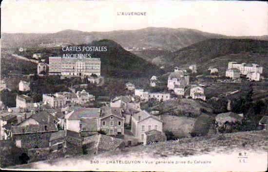 Cartes postales anciennes > CARTES POSTALES > carte postale ancienne > cartes-postales-ancienne.com Auvergne rhone alpes Puy de dome Chatel-Guyon