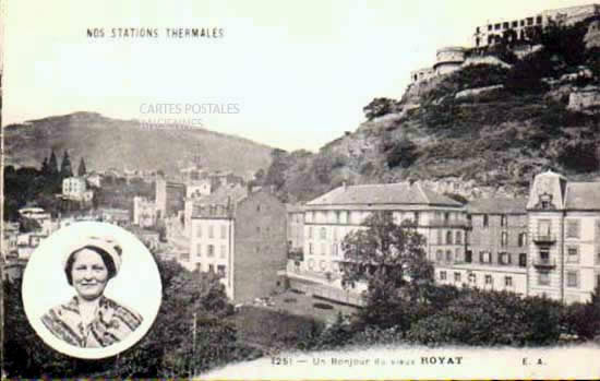 Cartes postales anciennes > CARTES POSTALES > carte postale ancienne > cartes-postales-ancienne.com Auvergne rhone alpes Puy de dome Royat