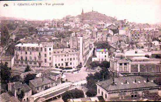 Cartes postales anciennes > CARTES POSTALES > carte postale ancienne > cartes-postales-ancienne.com Auvergne rhone alpes Puy de dome Chatel-Guyon
