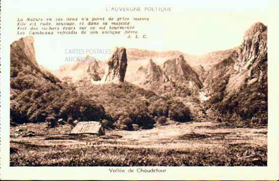 Cartes postales anciennes > CARTES POSTALES > carte postale ancienne > cartes-postales-ancienne.com Auvergne rhone alpes Puy de dome Chambon Sur Lac