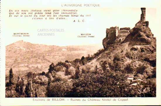 Cartes postales anciennes > CARTES POSTALES > carte postale ancienne > cartes-postales-ancienne.com Auvergne rhone alpes Puy de dome Billom
