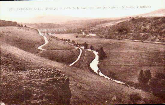 Cartes postales anciennes > CARTES POSTALES > carte postale ancienne > cartes-postales-ancienne.com Auvergne rhone alpes Puy de dome Saint Pierre Le Chastel