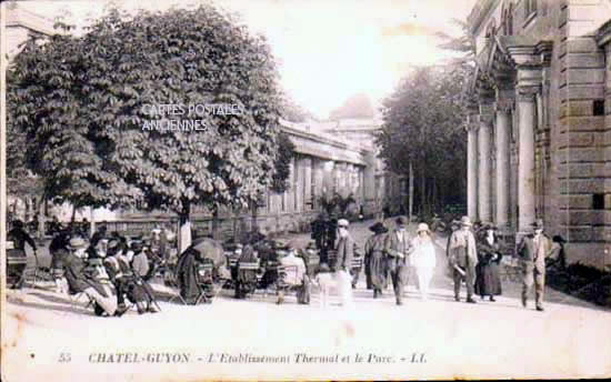 Cartes postales anciennes > CARTES POSTALES > carte postale ancienne > cartes-postales-ancienne.com Auvergne rhone alpes Puy de dome Chatel-Guyon