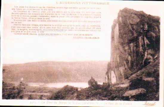 Cartes postales anciennes > CARTES POSTALES > carte postale ancienne > cartes-postales-ancienne.com Auvergne rhone alpes Puy de dome Chambon Sur Lac